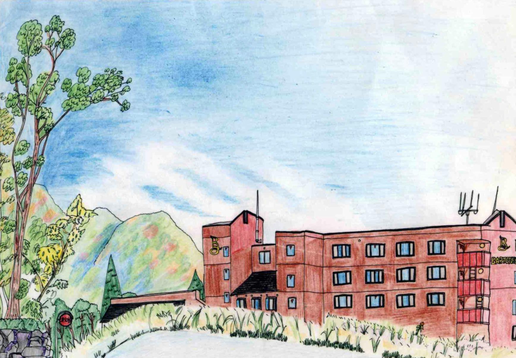 ภายนอกโรงแรม