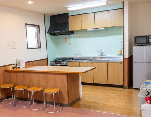 コテージ内の調理も楽々！備品も充実