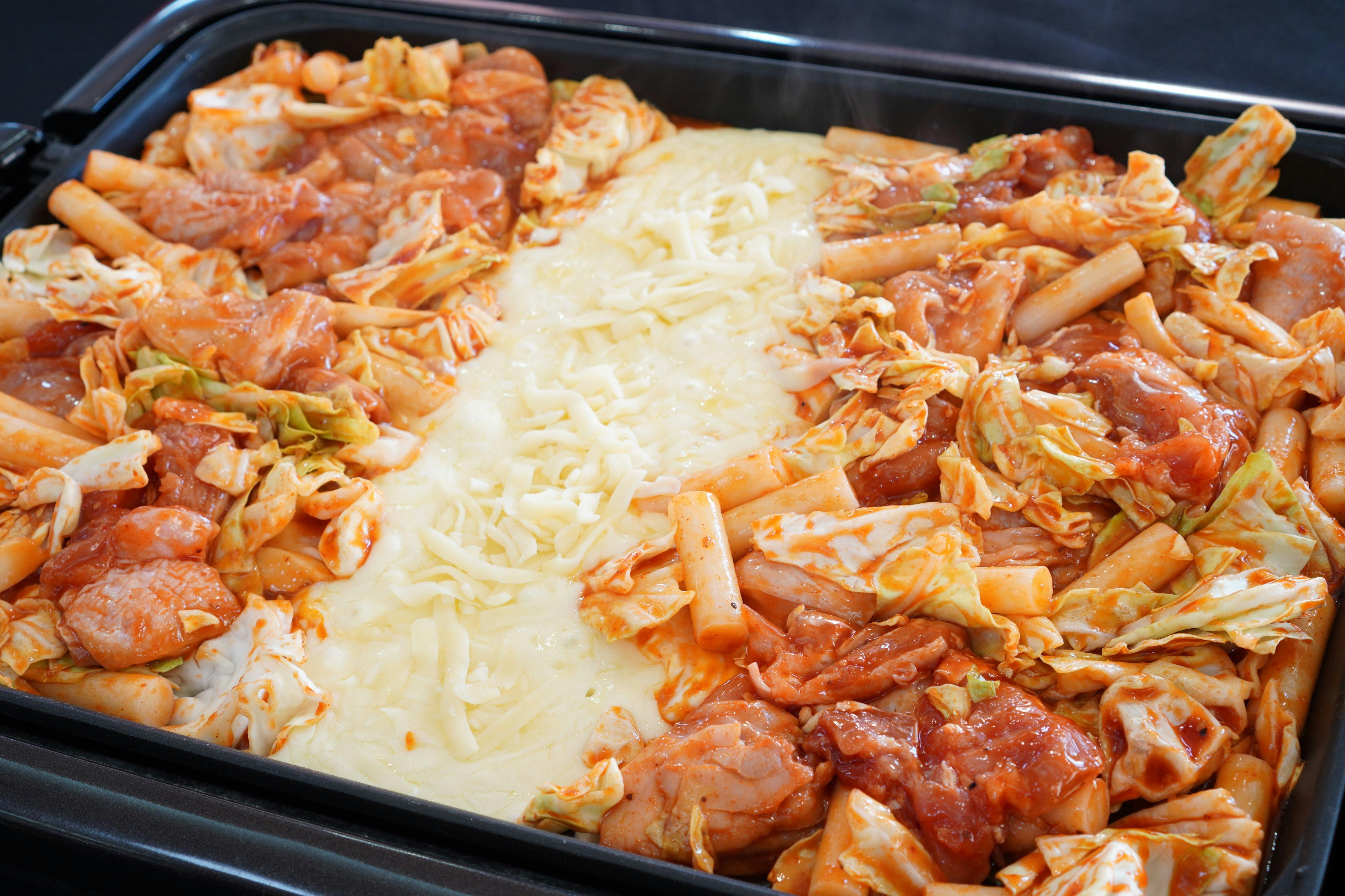 ต็อกบกกีรสเผ็ดอร่อย ดักกัลบี