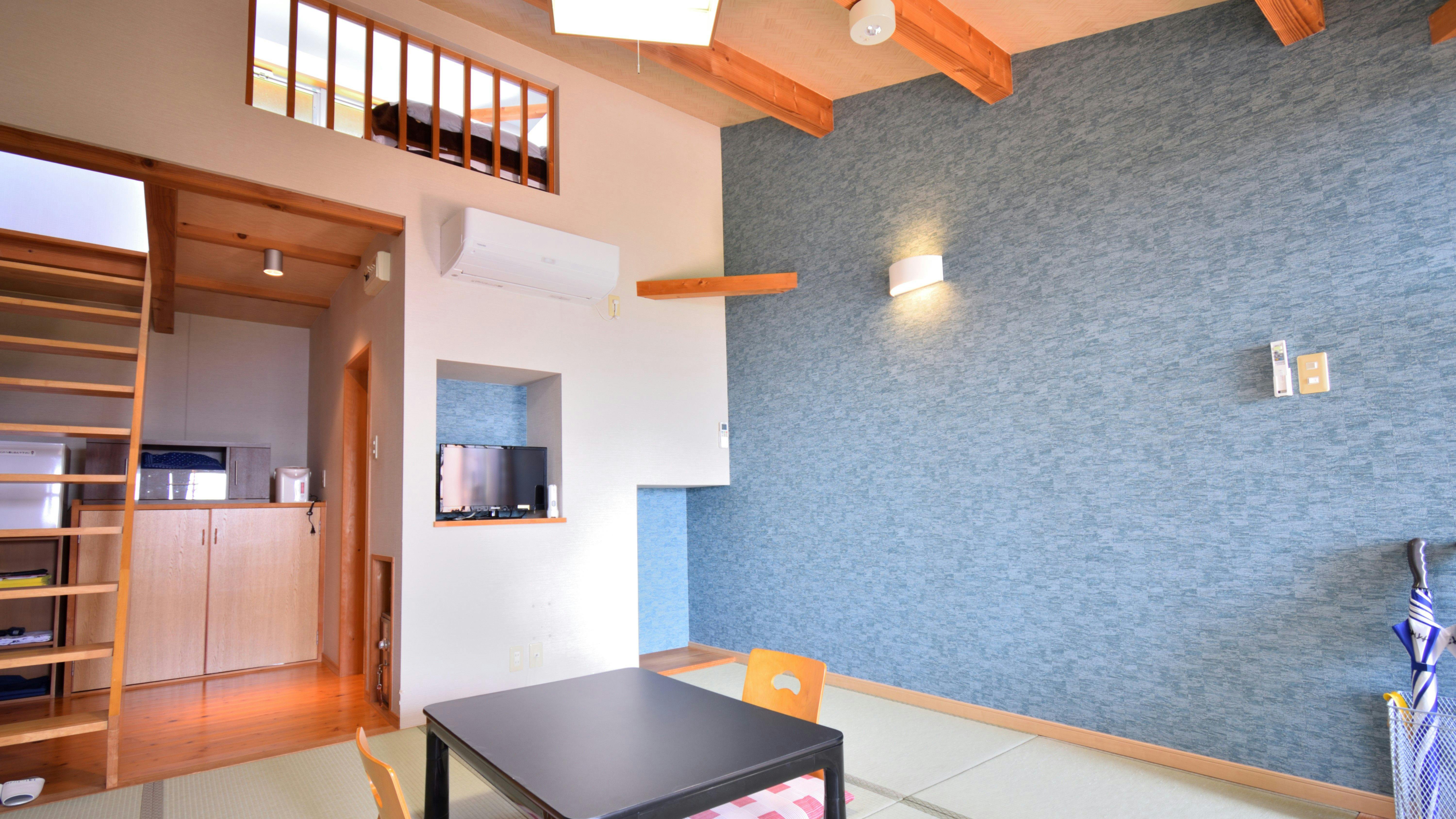 【อาคารแยก】ห้องพักทุกห้องมีอ่างอาบน้ำกลางแจ้ง