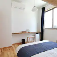 ห้องเตียงคู่พร้อมชั้นลอย