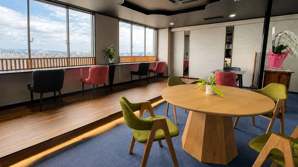 Hotel Seiryu Japanese Spa inn with spectacular view in Osaka