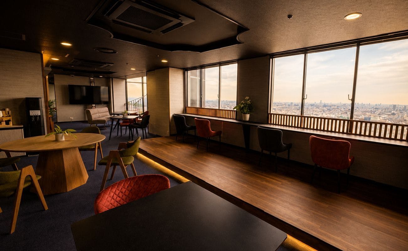 Hotel Seiryu Japanese Spa inn with spectacular view in Osaka