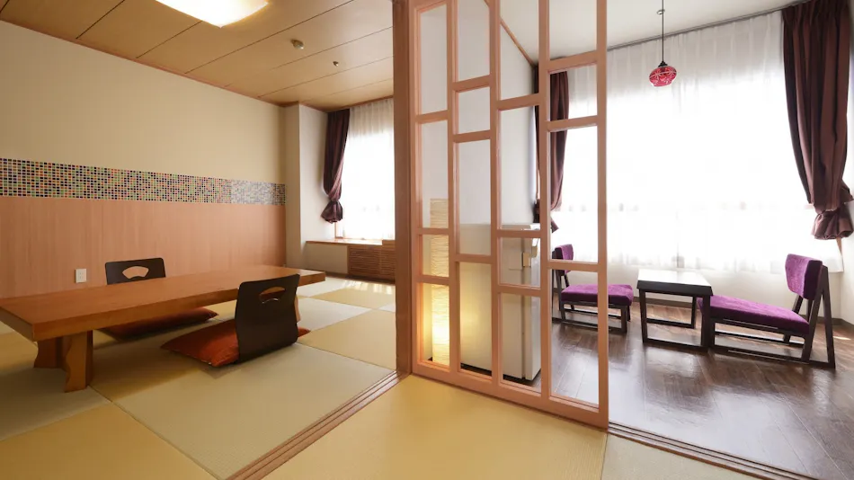 Hotel Seiryu Japanese Spa inn with spectacular view in Osaka