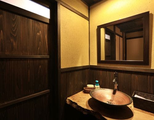 【白虎の間-和室8畳】洗面