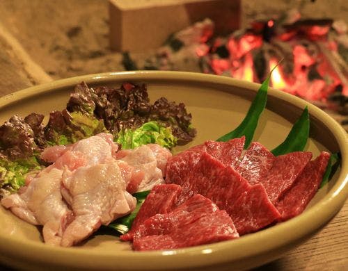 【囲炉裏料理-夕食一例】