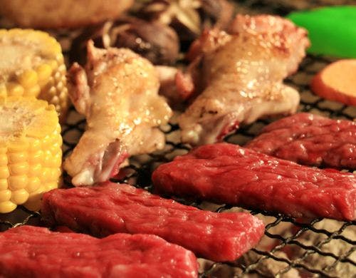 【囲炉裏料理-夕食一例】