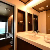 附半露天浴池的特別房型範例