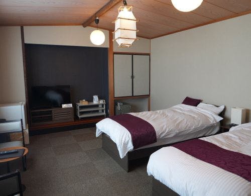 洋室ツインのお部屋