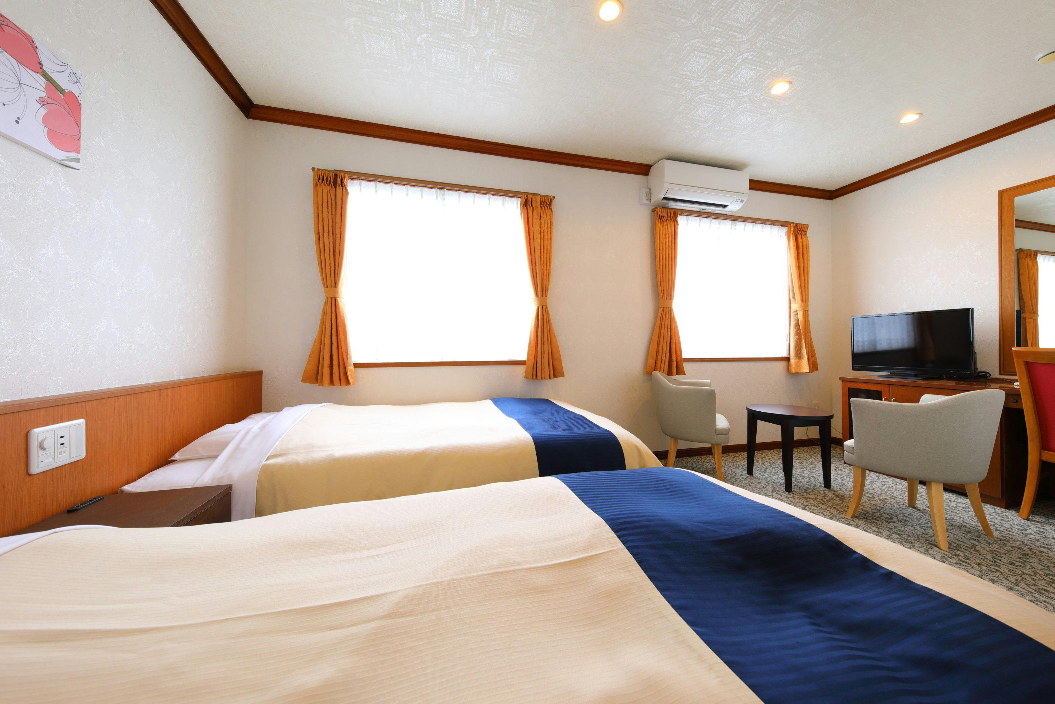 ปรับปรุงใหม่! ห้องพักเตียงคู่