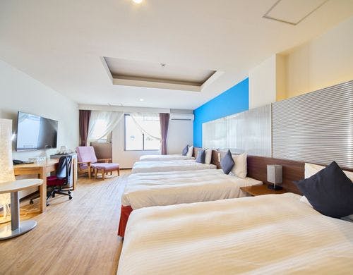 清潔で落ち着いたベッドルーム