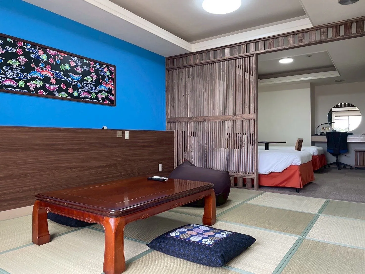 ห้องพักสไตล์ญี่ปุ่นและตะวันตก