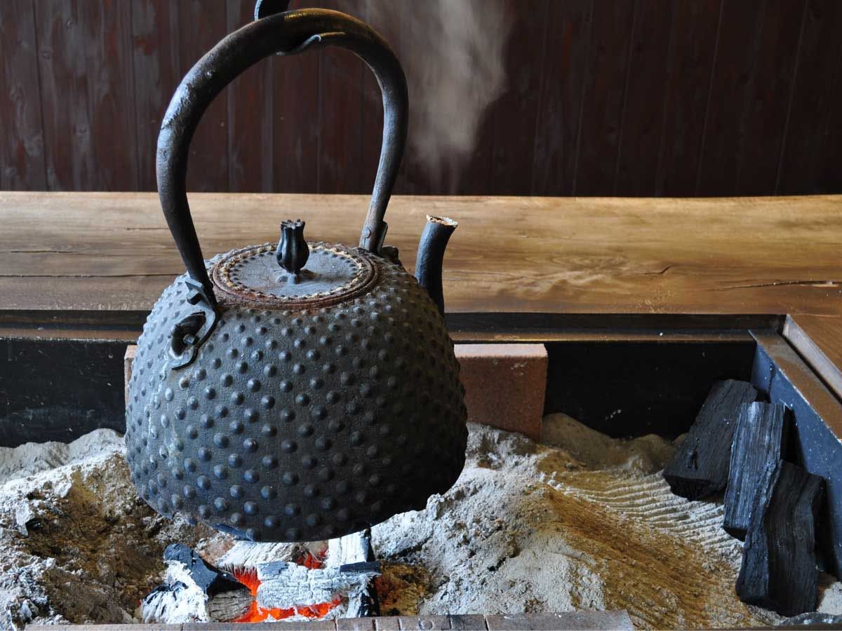 เตาผิงแบบดั้งเดิม