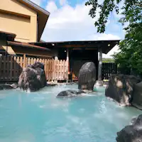【混浴露天風呂】