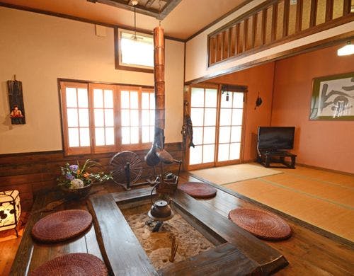 *【いろりの間】