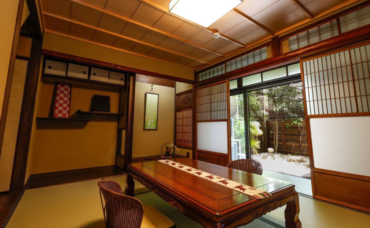 "ห้องสไตล์ญี่ปุ่นชั้น 1 เมซอนเนต 'Maha no Ha' พร้อมสวน"