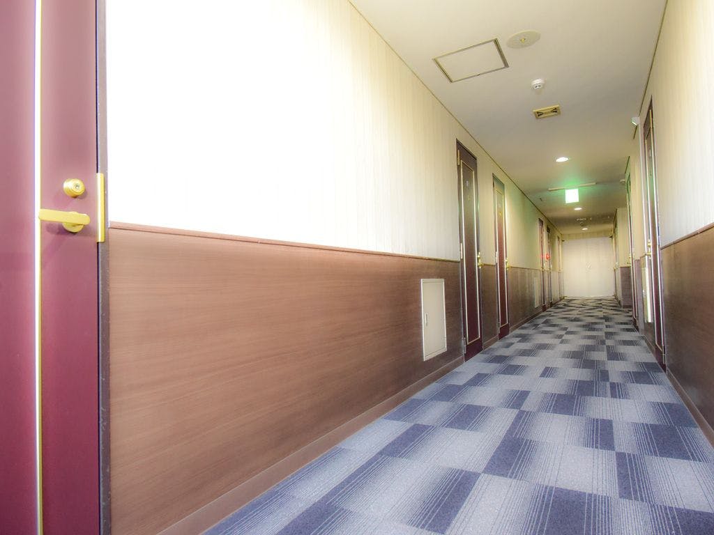 ทางเดินชั้นห้องพัก