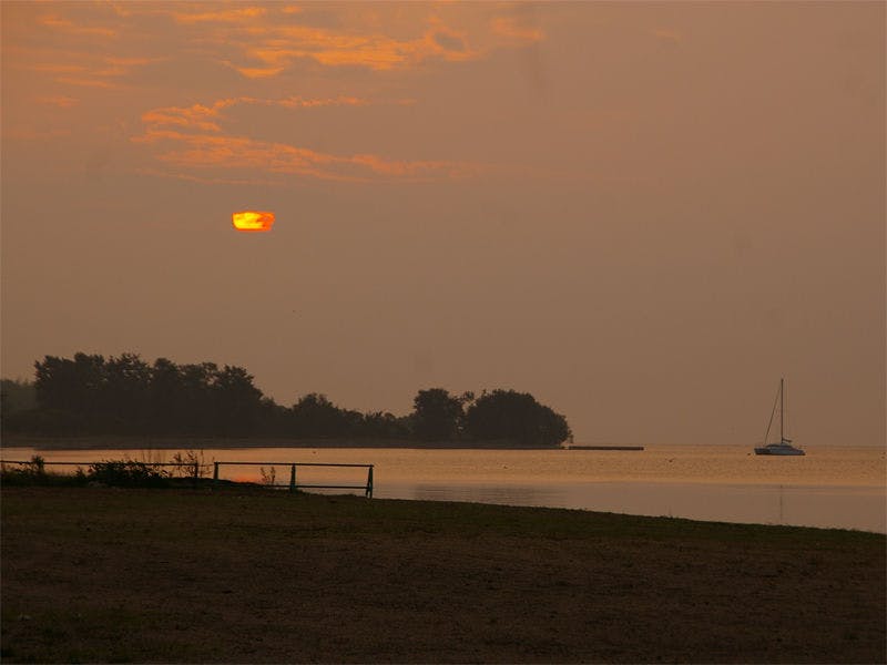 พระอาทิตย์ตก