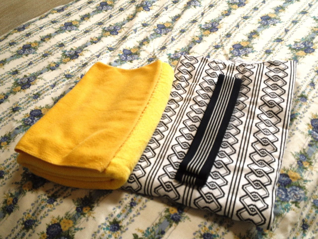 ผ้าเช็ดตัว ผ้าเช็ดหน้า ยูคาตะ เป็นต้น