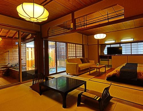 『美松亭』温泉露天バリアフリー室