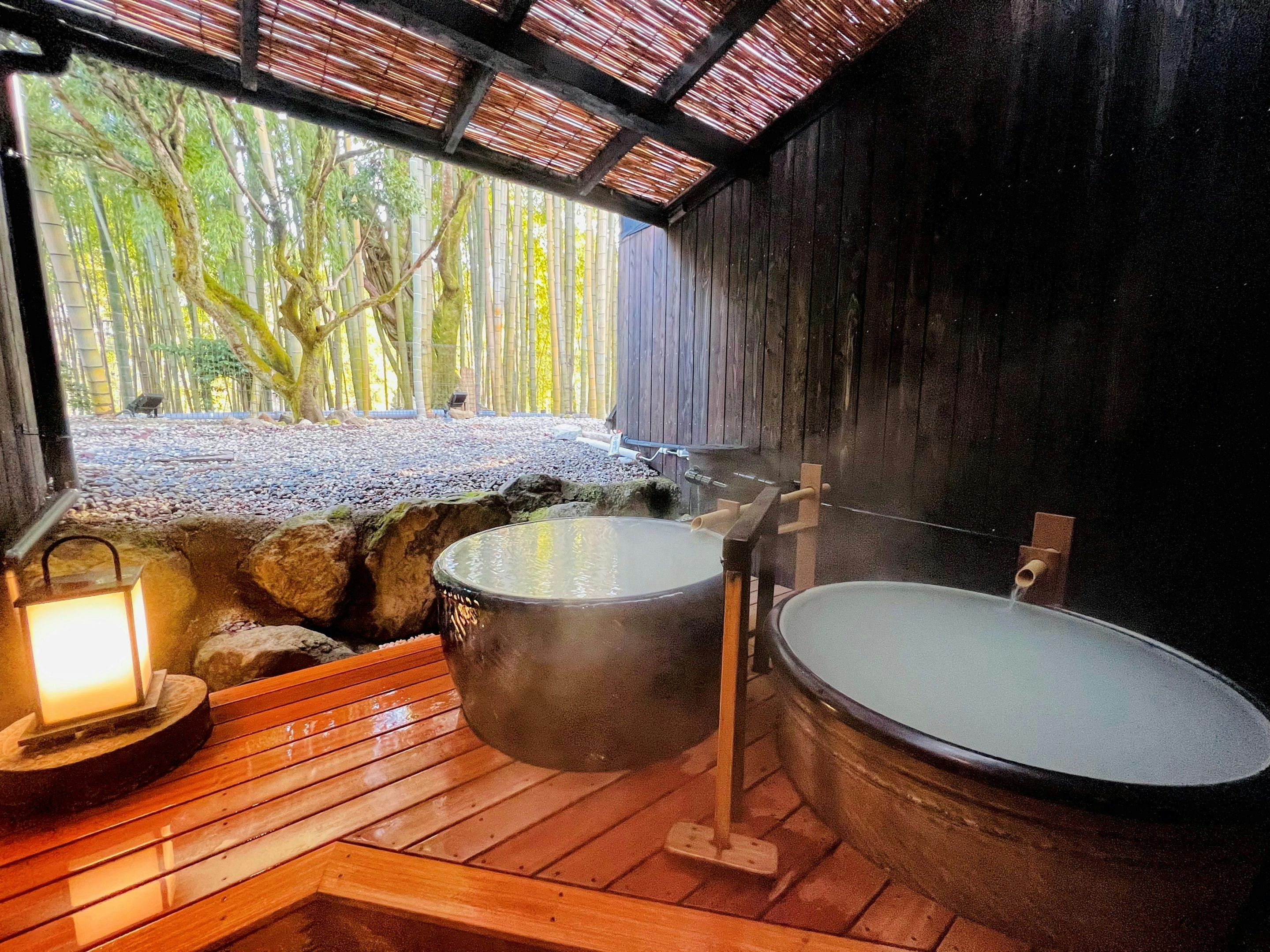 전용 노천탕 - 금붕어