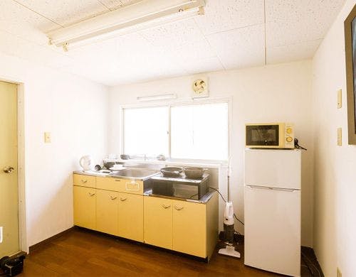 ・キッチン・冷蔵庫・電子レンジ付き