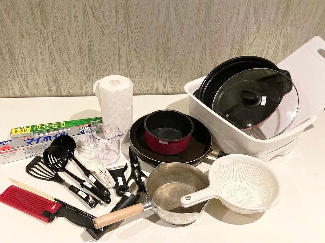 Peralatan memasak lengkap