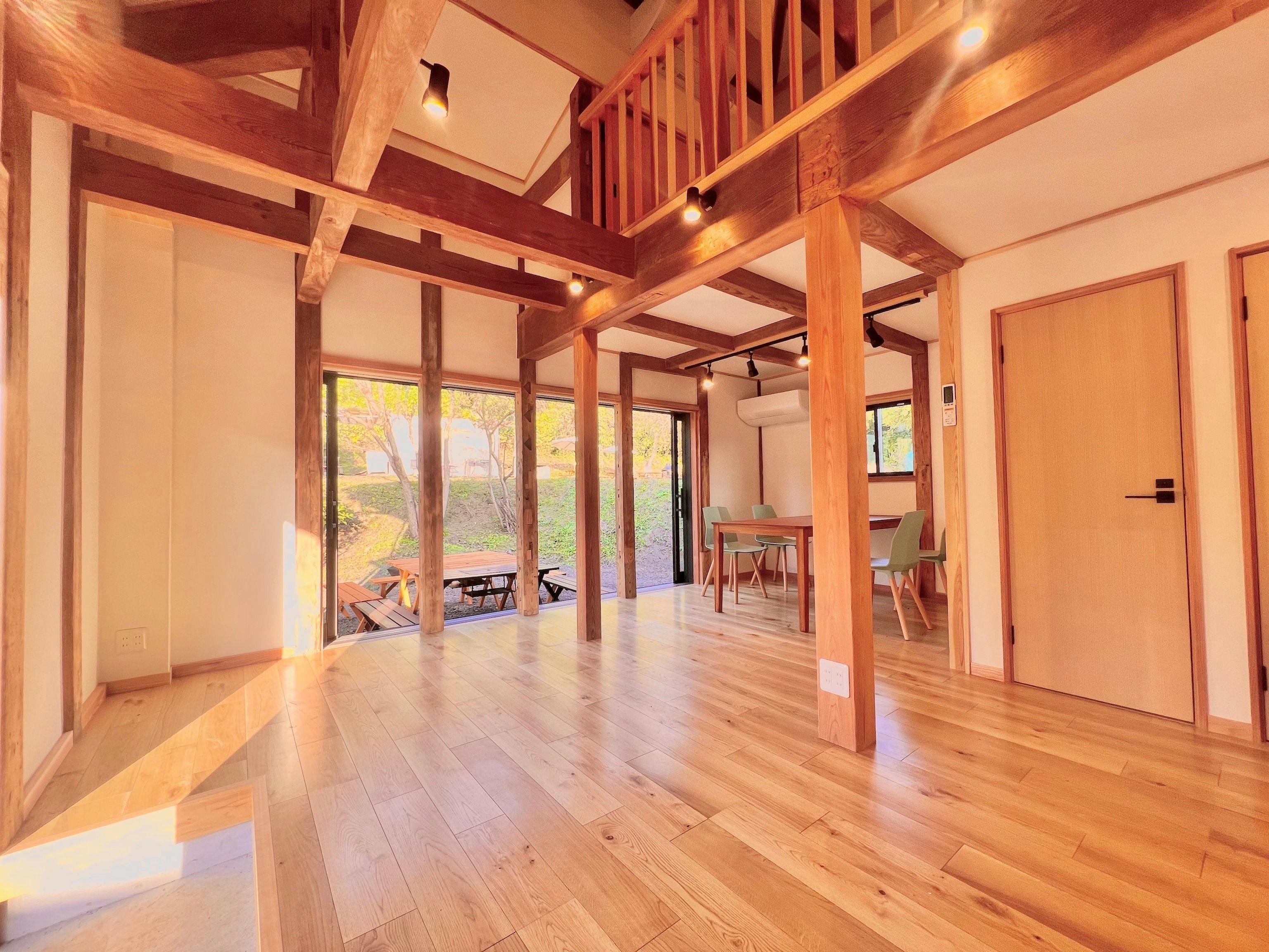 Washinmura- Traditional Houses, Glamping, and Nature: Forest, Mountain, River, Sea