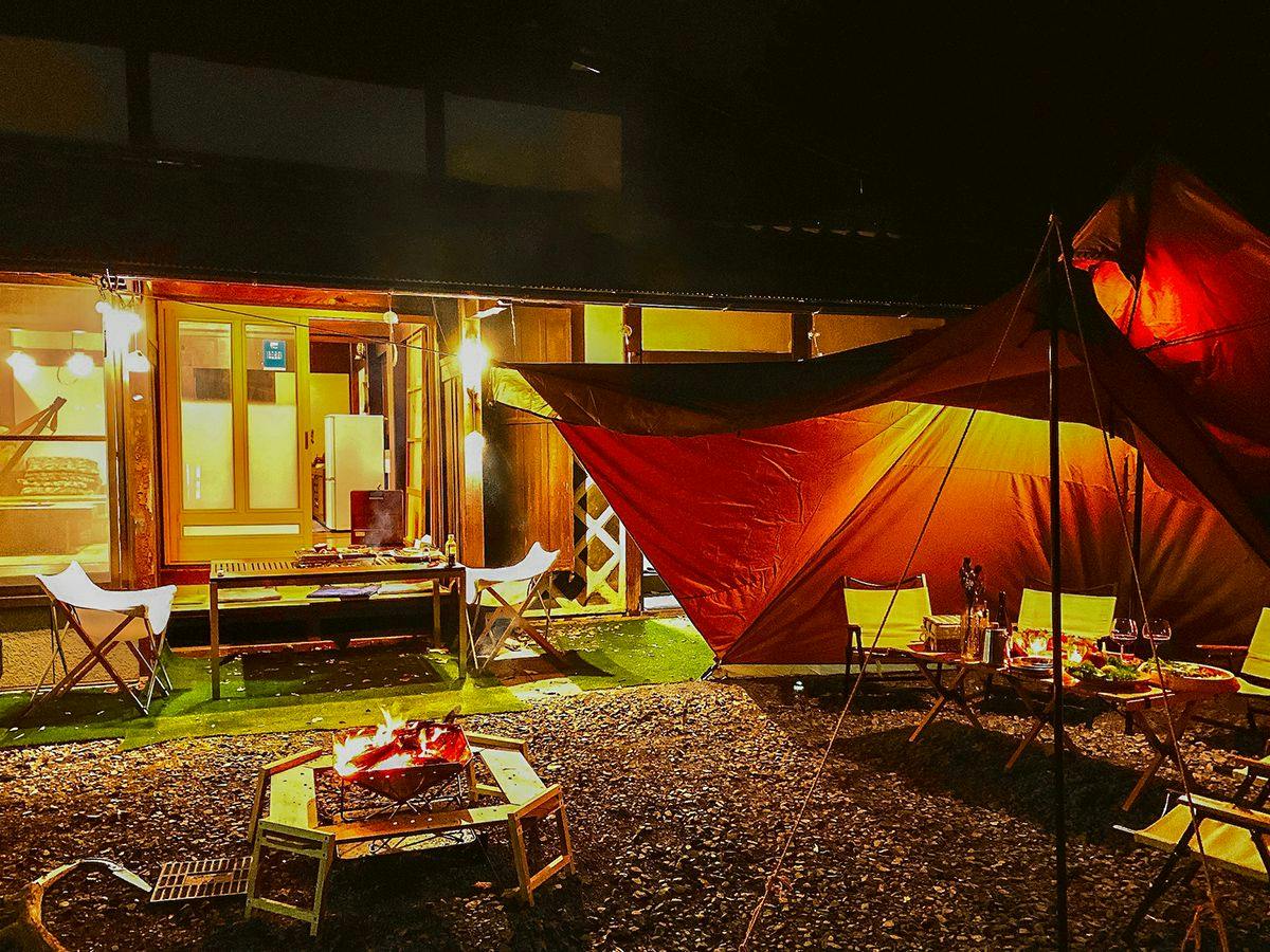 Washinmura- Traditional Houses, Glamping, and Nature: Forest, Mountain, River, Sea