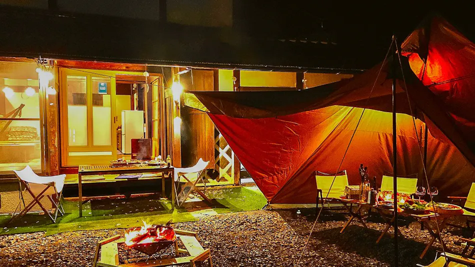 Washinmura- Traditional Houses, Glamping, and Nature: Forest, Mountain, River, Sea
