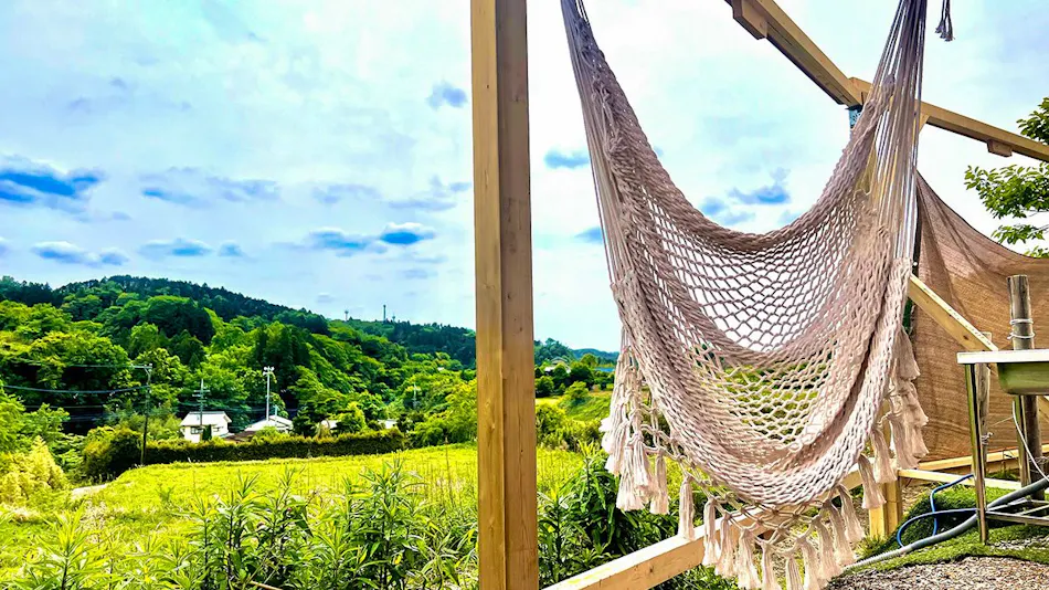 Washinmura- Traditional Houses, Glamping, and Nature: Forest, Mountain, River, Sea