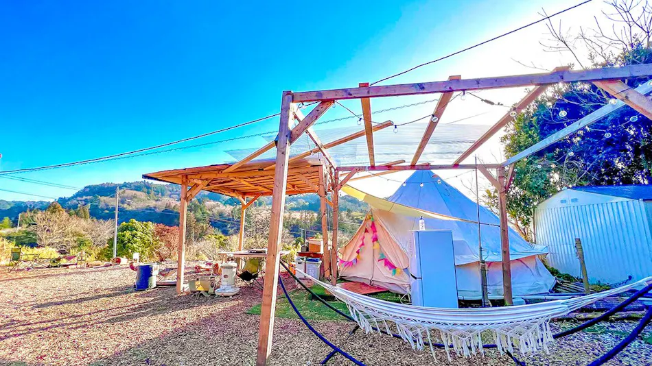 Washinmura- Traditional Houses, Glamping, and Nature: Forest, Mountain, River, Sea