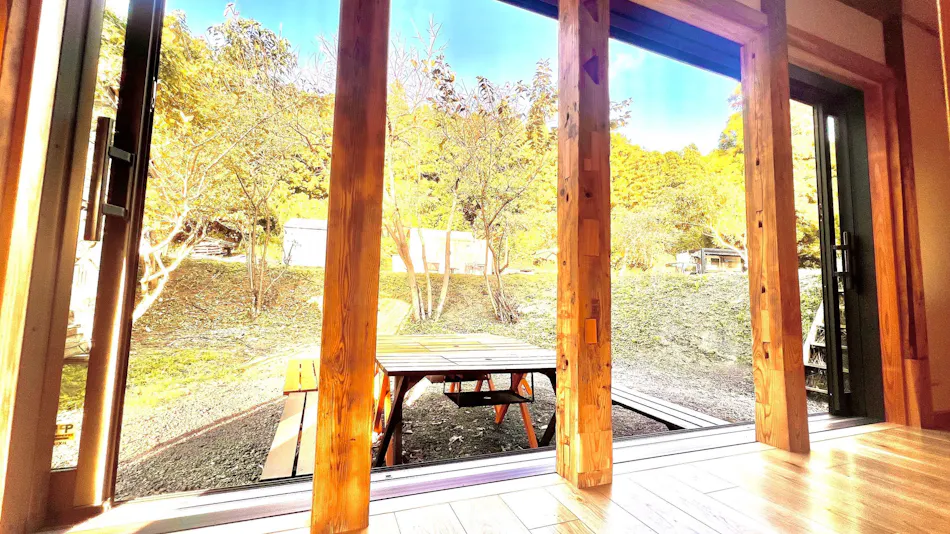 Washinmura- Traditional Houses, Glamping, and Nature: Forest, Mountain, River, Sea
