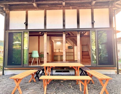 日本唯一長屋門グランピング