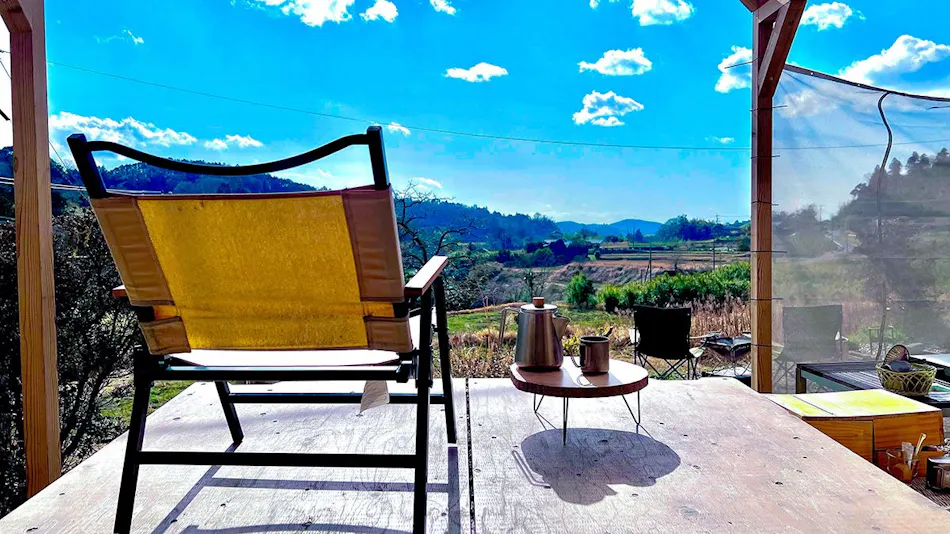 Washinmura- Traditional Houses, Glamping, and Nature: Forest, Mountain, River, Sea