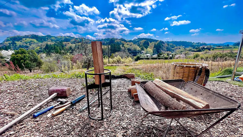 Washinmura- Traditional Houses, Glamping, and Nature: Forest, Mountain, River, Sea