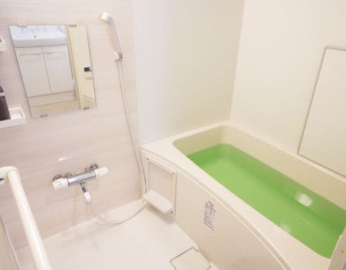 【全室完備】嬉しいバスタブ付き