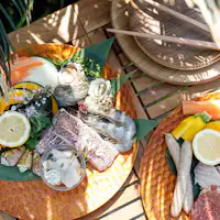 【BBQ】BBQ di tepi pantai. Pemesanan diperlukan.