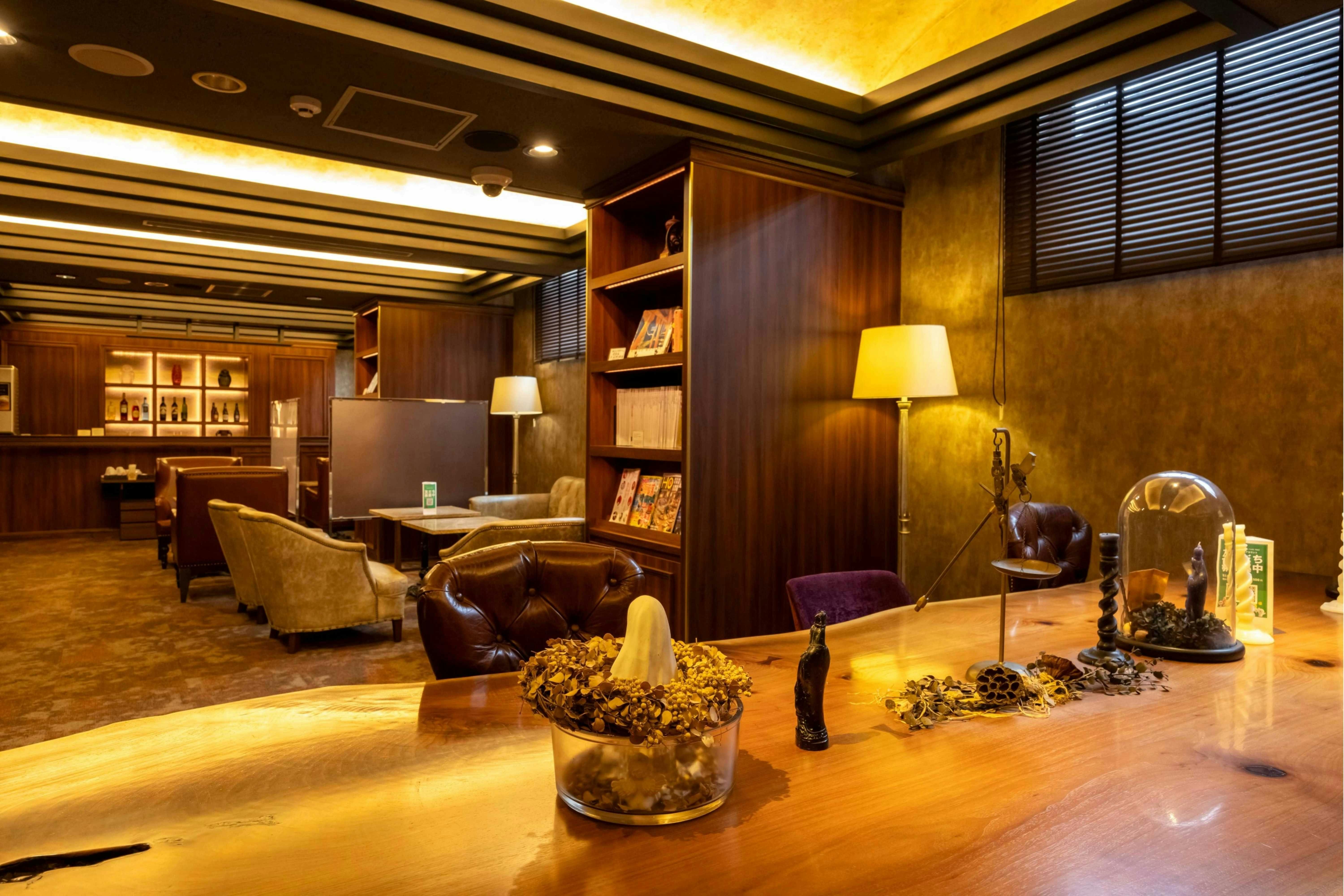 เลานจ์ฟรีสำหรับผู้เข้าพักเท่านั้น