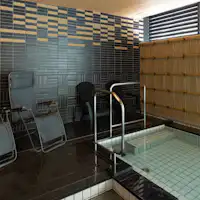 男性大浴場(半露天風呂)