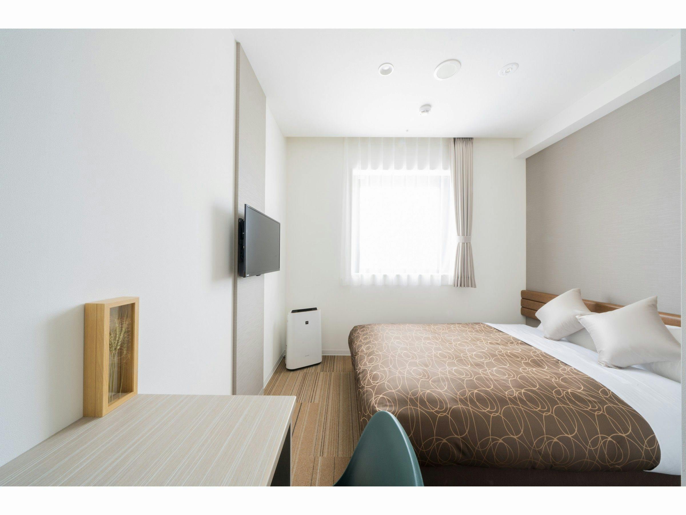 ห้องเตียงคู่แบบประหยัด 【ปลอดบุหรี่】