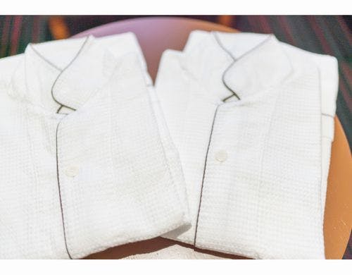 客室専用ガウン