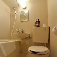 【ห้องพัก】อ่างอาบน้ำและห้องน้ำ