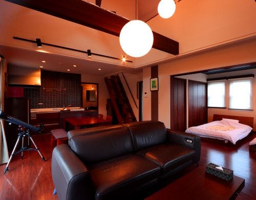 【露天風呂付コテージ：Star View】