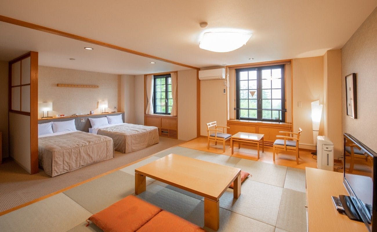 Anda dapat menikmati kenyamanan di Kamar yang luas.