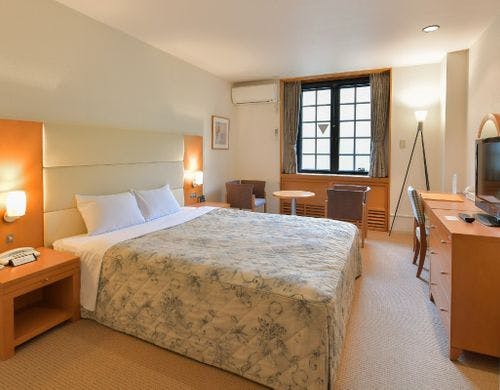 シンプルなお部屋で快適にお過ごし頂けます