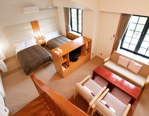 ラグジュアリーなお部屋です。