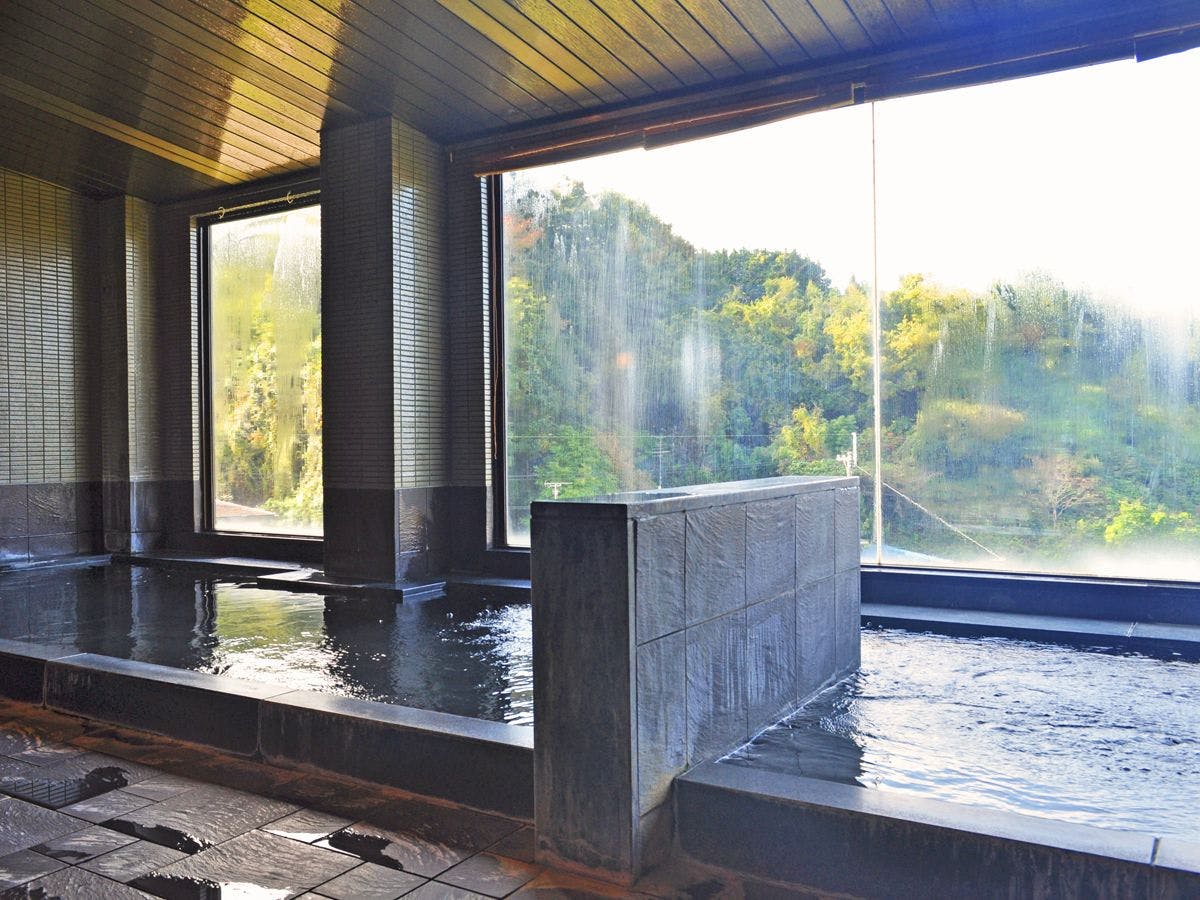 【ห้องอาบน้ำรวมขนาดใหญ่】ห้องอาบน้ำรวมพาโนรามาที่สามารถชมวิวได้