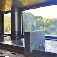 【ห้องอาบน้ำรวมขนาดใหญ่】ห้องอาบน้ำรวมพาโนรามาที่สามารถชมวิวได้