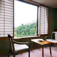 【ห้องพัก: ห้องสไตล์ญี่ปุ่น 8 เสื่อทาทามิในอาคารหลัก】เพลิดเพลินกับวิวทิวทัศน์